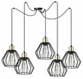 Miniatyrbillede 1 af 10: HÆNGELAMPE LOFT LYSKELYSE TRÅDLAMPE LAMPE LAMPE LED