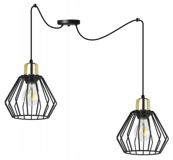 HÆNGELAMPE LOFT LYSKELYSE TRÅDLAMPE LAMPE LAMPE LED