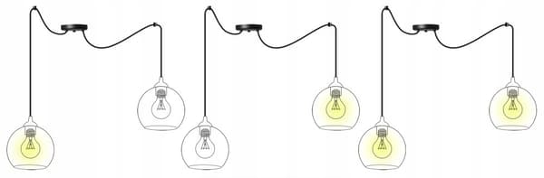 HÆNGELAMPE LOFT LYSKELYSE TRÅDLAMPE LAMPE LAMPE LED