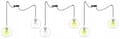 Miniatyrbillede 9 af 10: HÆNGELAMPE LOFT LYSKELYSE TRÅDLAMPE LAMPE LAMPE LED