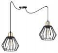 Miniatyrbillede 1 af 10: HÆNGELAMPE LOFT LYSKELYSE TRÅDLAMPE LAMPE LAMPE LED