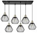 Miniatyrbillede 3 af 10: HÆNGELAMPE LOFT LYSKELYSE TRÅDLAMPE LAMPE LAMPE LED