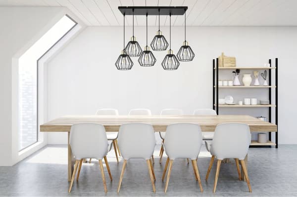 HÆNGELAMPE LOFT LYSKELYSE TRÅDLAMPE LAMPE LAMPE LED