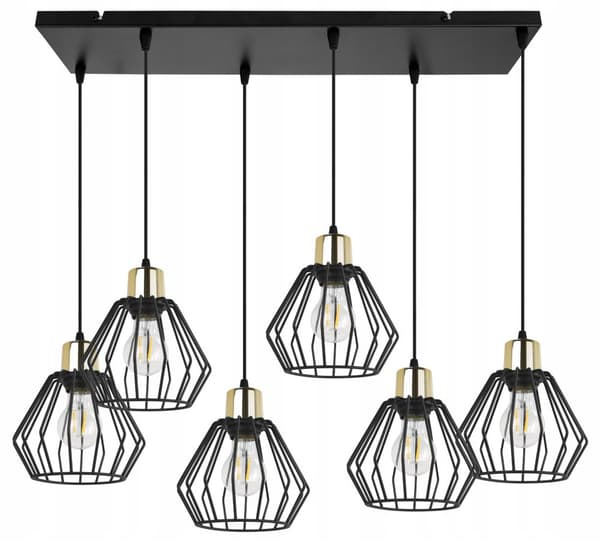 HÆNGELAMPE LOFT LYSKELYSE TRÅDLAMPE LAMPE LAMPE LED