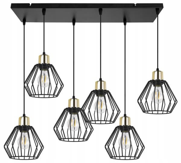 HÆNGELAMPE LOFT LYSKELYSE TRÅDLAMPE LAMPE LAMPE LED