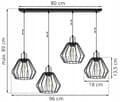 Miniatyrbillede 7 af 10: HÆNGELAMPE LOFT LYSKELYSE TRÅDLAMPE LAMPE LAMPE LED