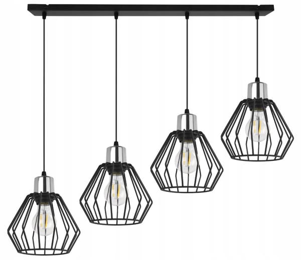 HÆNGELAMPE LOFT LYSKELYSE TRÅDLAMPE LAMPE LAMPE LED