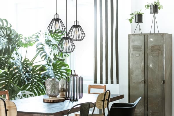 HÆNGELAMPE LOFT LYSKELYSE TRÅDLAMPE LAMPE LAMPE LED