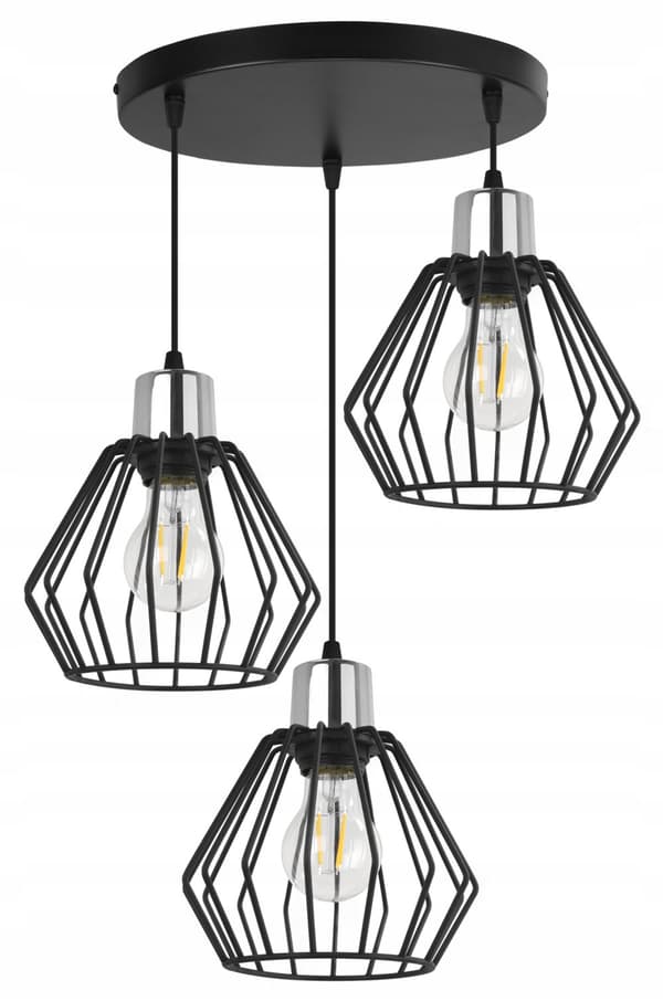 HÆNGELAMPE LOFT LYSKELYSE TRÅDLAMPE LAMPE LAMPE LED
