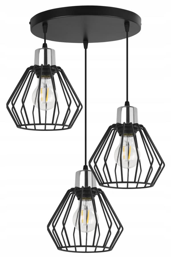 HÆNGELAMPE LOFT LYSKELYSE TRÅDLAMPE LAMPE LAMPE LED