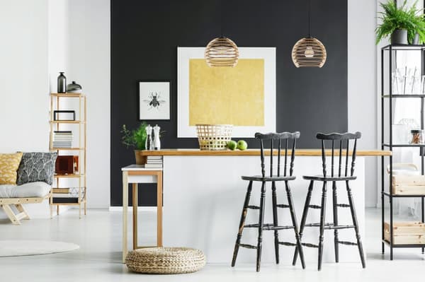 HÆNGELAMPE LOFT LYSKELYSE TRÆLAMPE ...