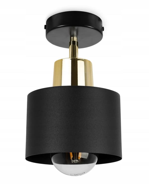 VÆGLAMPE LOFTSLAMPE Sconce SORT LED