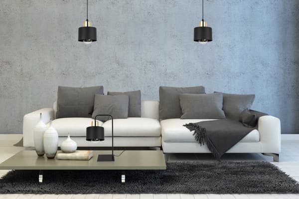 MODERNI YÖPÖYTÄVALAISIN MUSTA LED-VALAISIN