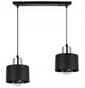 Miniatyrbillede 3 af 10: MODERNE LOFT HÆNGELAMPE SORT LED LAMPE Skærm
