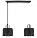 Miniatyrbillede 1 af 10: MODERNE LOFT HÆNGELAMPE SORT LED LAMPE Skærm