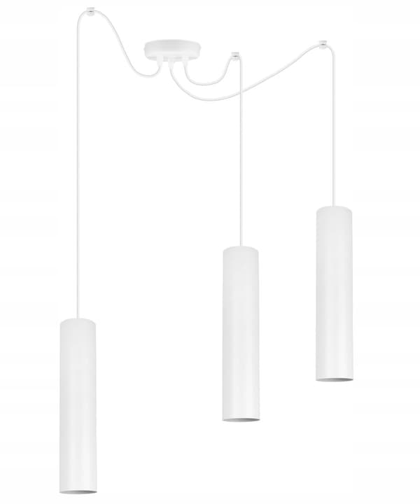 MODERN TAK HÄNGLAMPA VIT LED LAMPSKÄRM