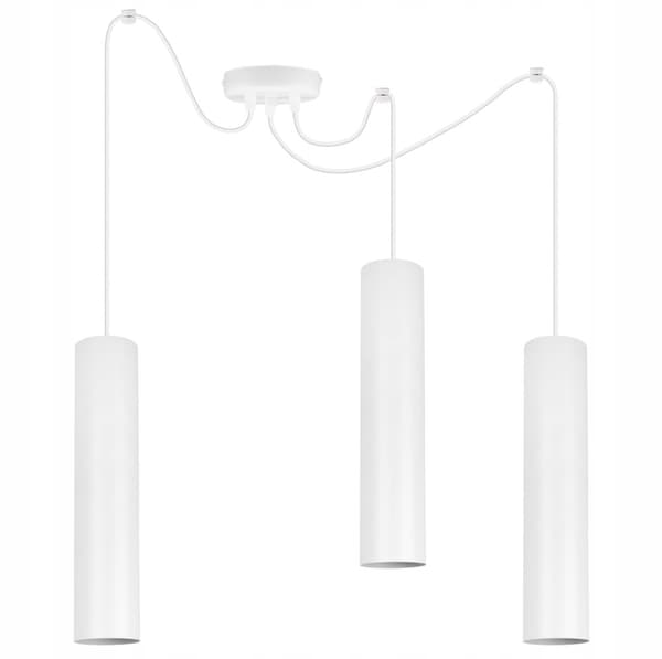 MODERN TAK HÄNGLAMPA VIT LED LAMPSKÄRM