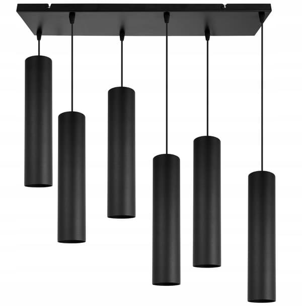 MODERN TAK HÄNGLAMPA SVART LED LAMPSKÄRM