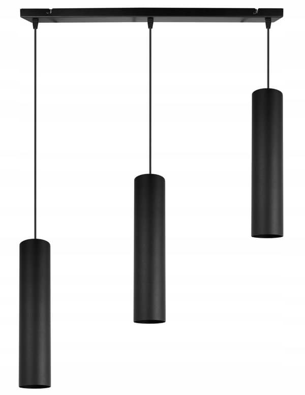 MODERN TAK HÄNGLAMPA SVART LED LAMPSKÄRM