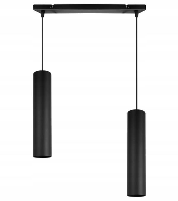 MODERNE LOFT HÆNGELAMPE SORT LED LAMPE Skærm