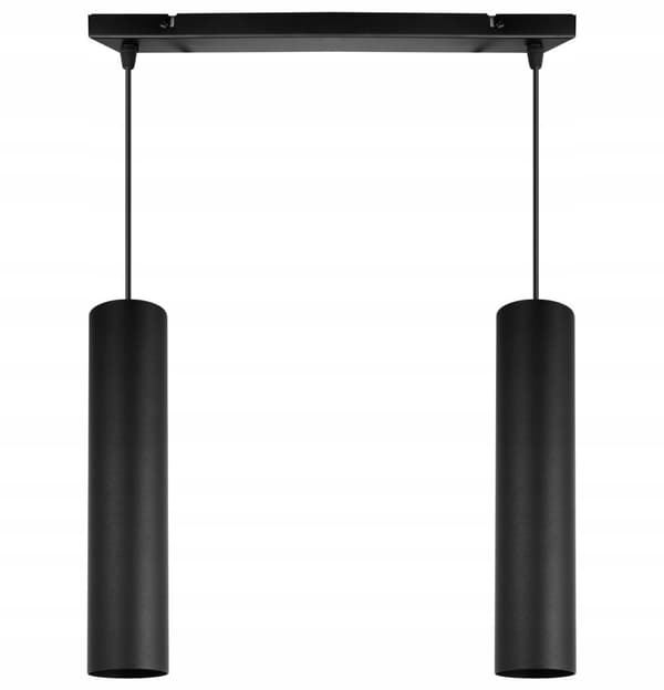 MODERNE LOFT HÆNGELAMPE SORT LED LAMPE Skærm