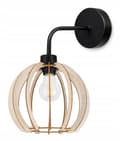 Miniatyrbillede 3 af 10: VÆGLAMPE, KVADRAT LAMPE, LOFTSLAMPE, TRÆLAMPE, LED