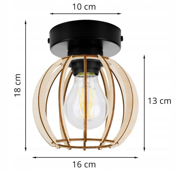 TAKLAMPA VÄGGLAMPA TAKLAMPA TRÄLAMPA LED