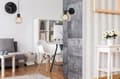 Miniatyrbillede 4 af 10: VÆGLAMPE, KVADRAT LAMPE, LOFTSLAMPE, TRÆLAMPE, LED