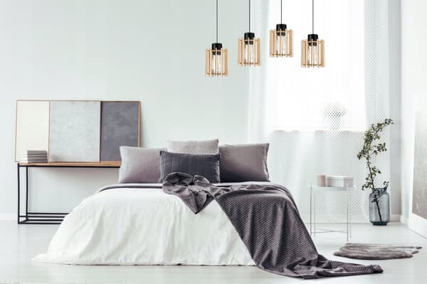 HÆNGELAMPE LOFT LYSKELYSE TRÆLAMPE ...