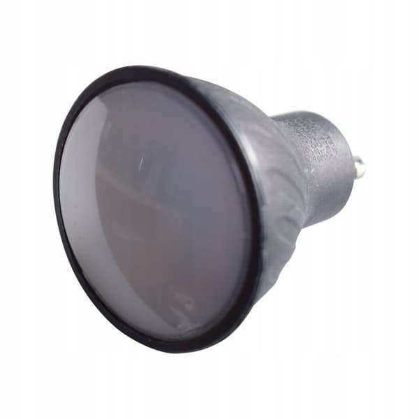 LED GLÖDA GU10 VARM FÄRG 6W = 42W SVART