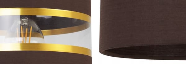VÄGGLAMPA KVADRIG LAMPA LAMPSKÄRM ELEGANT GULD 20 CM