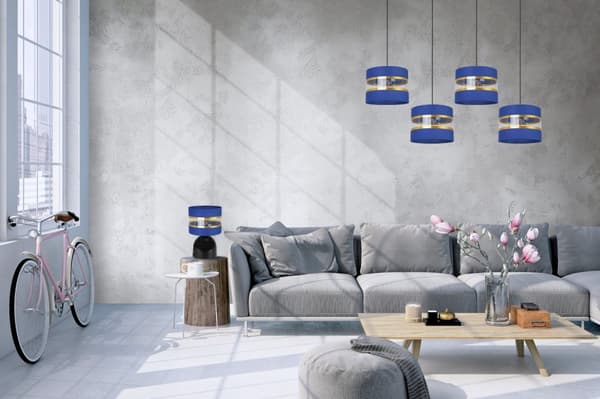 SÄNGBORDSLAMPA ELEGANT GULD LAMPSKÄRM 20 CM