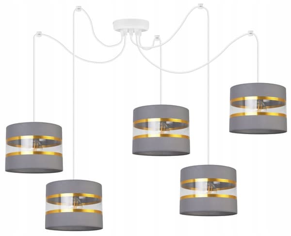 HÆNGE LOFTSLAMPE LYSKELYSE LAMPESKÆRM MODERNE