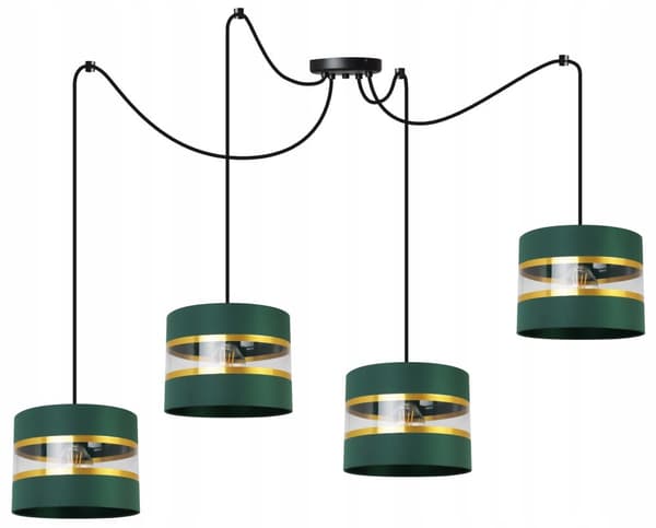 HÄNGA TAKSLAMPA LJUSKLUSTA LAMPSKÄRM MODERN