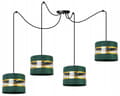 Miniatyrbild 4 av 8: HÄNGA TAKSLAMPA LJUSKLUSTA LAMPSKÄRM MODERN