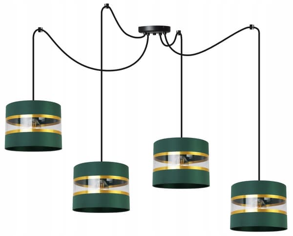HÄNGA TAKSLAMPA LJUSKLUSTA LAMPSKÄRM MODERN