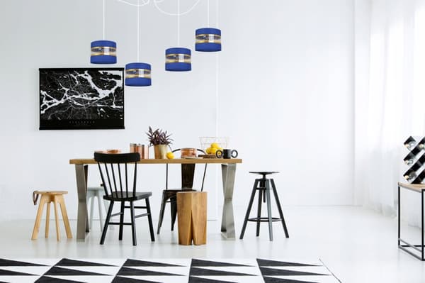 HÄNGA TAKSLAMPA LJUSKLUSTA LAMPSKÄRM MODERN