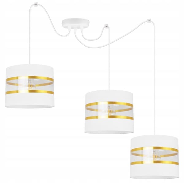 HÄNGA TAKSLAMPA LJUSKLUSTA LAMPSKÄRM MODERN