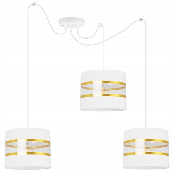 HÄNGA TAKSLAMPA LJUSKLUSTA LAMPSKÄRM MODERN