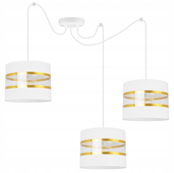 HÄNGA TAKSLAMPA LJUSKLUSTA LAMPSKÄRM MODERN