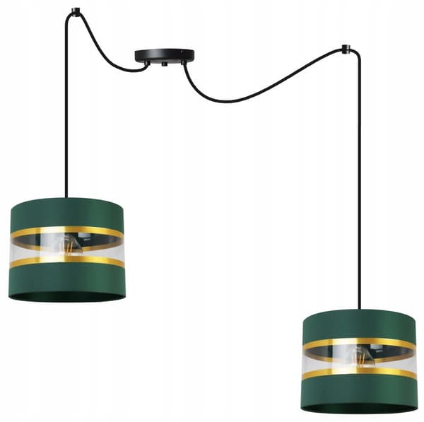 HÄNGA TAKSLAMPA LJUSKLUSTA LAMPSKÄRM MODERN