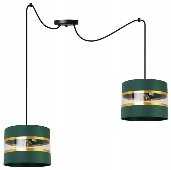 HÄNGA TAKSLAMPA LJUSKLUSTA LAMPSKÄRM MODERN