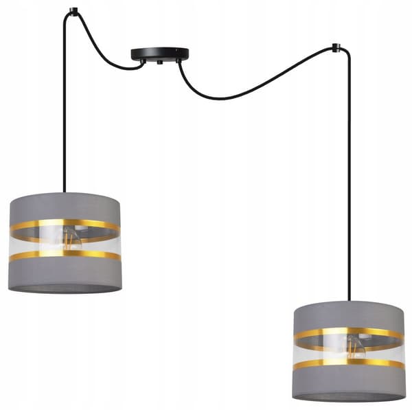 HÄNGA TAKSLAMPA LJUSKLUSTA LAMPSKÄRM MODERN