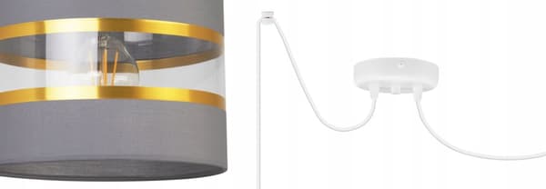 HÆNGE LOFTSLAMPE LYSKELYSE LAMPESKÆRM MODERNE