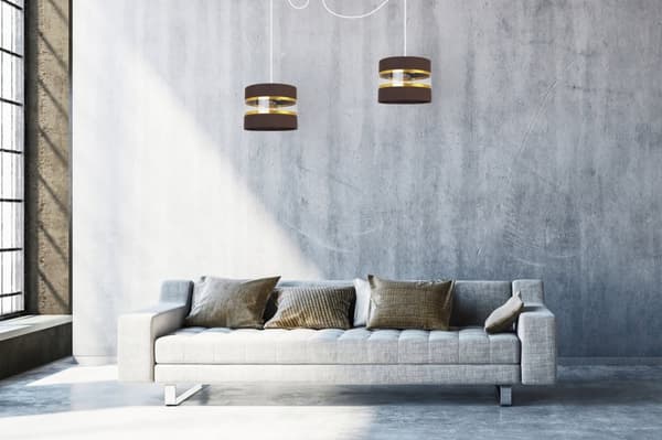 HÄNGA TAKSLAMPA LJUSKLUSTA LAMPSKÄRM MODERN