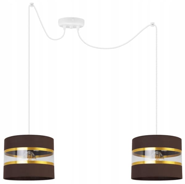 HÄNGA TAKSLAMPA LJUSKLUSTA LAMPSKÄRM MODERN