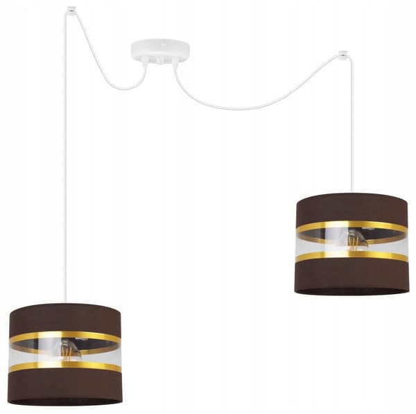 HÄNGA TAKSLAMPA LJUSKLUSTA LAMPSKÄRM MODERN