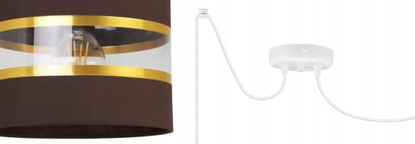 HÄNGA TAKSLAMPA LJUSKLUSTA LAMPSKÄRM MODERN