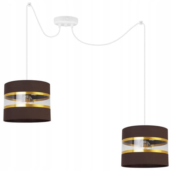 HÄNGA TAKSLAMPA LJUSKLUSTA LAMPSKÄRM MODERN
