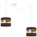 Miniatyrbild 1 av 9: HÄNGA TAKSLAMPA LJUSKLUSTA LAMPSKÄRM MODERN